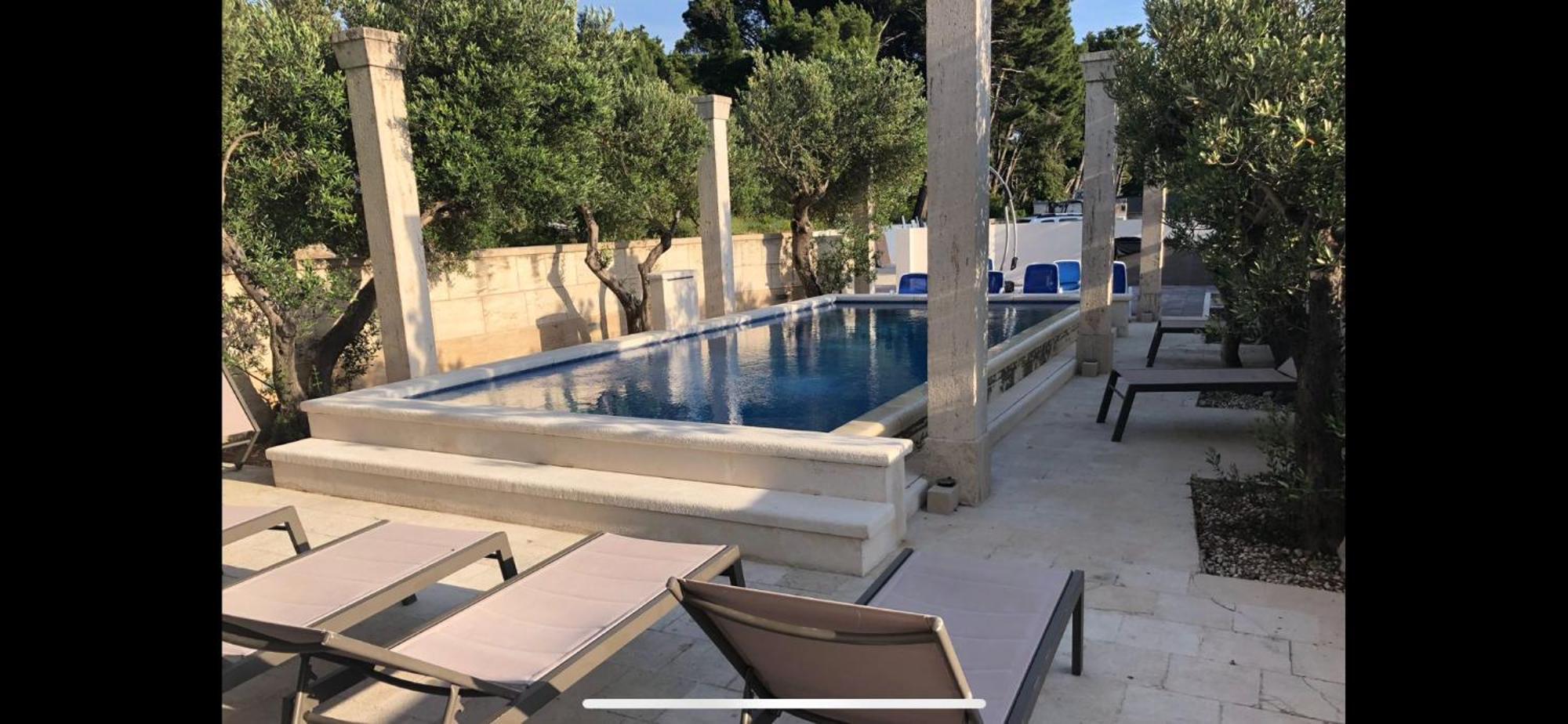 Villa Luce Mit Pool Makarska Bagian luar foto